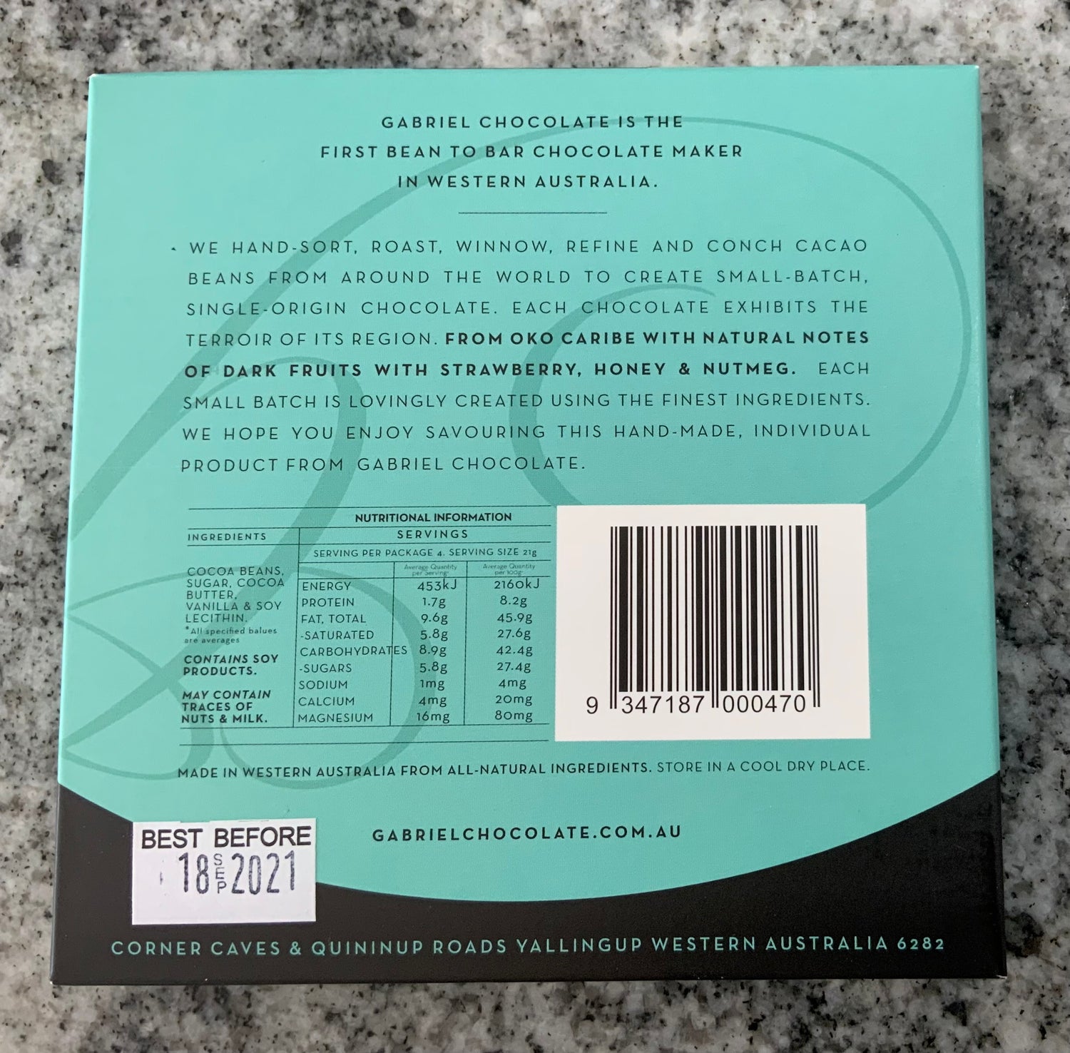 Dominican Republic 72% Dark